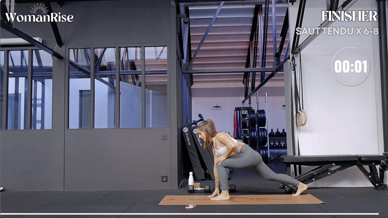 HIIT EMOM Power / FINISHER WOMANRISE 2 - CYCLE 3