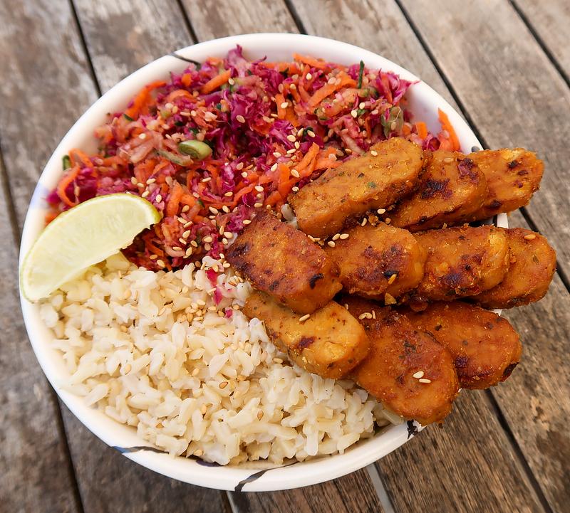 Sweet & Spicy Tempeh